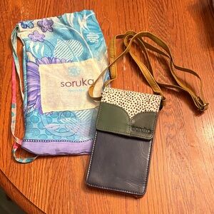 Soruka Leather Crossbody Bag